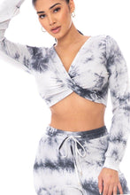Load image into Gallery viewer, Tie Dye Ribbed Sweater Set
