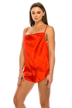 Load image into Gallery viewer, Satin Pj Short Set