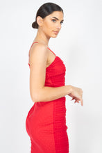 Load image into Gallery viewer, A Woven Crop Top Featuring An Allover Printed Polka Dots Top A Woven Mini Skirt Set
