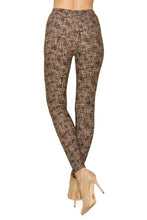 Load image into Gallery viewer, Multi Print, Full Length, High Waisted Leggings In A Fitted Style With An Elastic Waistband