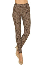 Load image into Gallery viewer, Multi Print, Full Length, High Waisted Leggings In A Fitted Style With An Elastic Waistband