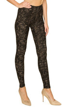 Load image into Gallery viewer, Multi Print, Full Length, High Waisted Leggings In A Fitted Style With An Elastic Waistband
