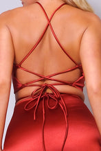 Load image into Gallery viewer, Sexy Halter Front Crop Top