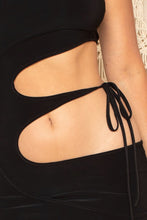 Load image into Gallery viewer, One Shoulder Waist Tie Mini Dress