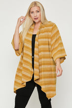 Load image into Gallery viewer, Kimono Style Striped Cardigan