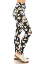 Load image into Gallery viewer, Long Yoga Style Banded Lined Multi Printed Knit Legging With High Waist