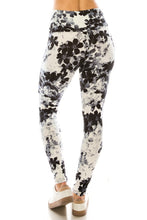 Load image into Gallery viewer, Long Yoga Style Banded Lined Multi Printed Knit Legging With High Waist