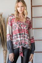 Load image into Gallery viewer, Beautiful Aztec Print Long Sleeve Sweater