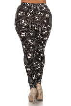 Load image into Gallery viewer, Plus Size Print, Full Length Leggings In A Fitted Style With A Banded High Waist