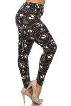 Load image into Gallery viewer, Plus Size Print, Full Length Leggings In A Fitted Style With A Banded High Waist