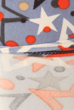 Load image into Gallery viewer, Plus Size Star Print, Full Length Leggings In A Slim Fitting Style With A Banded High Waist