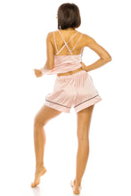 Load image into Gallery viewer, Satin Pj Short Set