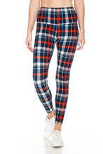 Load image into Gallery viewer, 5-inch Long Yoga Style Banded Lined Tie Dye Printed Knit Legging With High Waist.