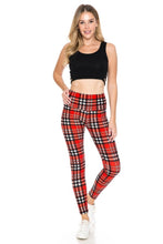 Load image into Gallery viewer, 5-inch Long Yoga Style Banded Lined Tie Dye Printed Knit Legging With High Waist
