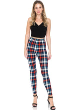 Load image into Gallery viewer, Multi Printed, High Waisted, Leggings With An Elasticized Waist Band