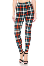 Load image into Gallery viewer, Multi Printed, High Waisted, Leggings With An Elasticized Waist Band