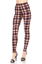 Load image into Gallery viewer, Multi Printed, High Waisted, Leggings With An Elasticized Waist Band