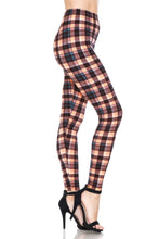 Load image into Gallery viewer, Multi Printed, High Waisted, Leggings With An Elasticized Waist Band