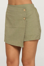 Load image into Gallery viewer, V-bar Puff Sleeve Top &amp; Skorts Set