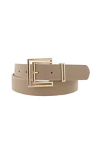 Load image into Gallery viewer, Outline Cutout Square Buckle Belt