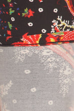 Load image into Gallery viewer, Multi-color Paisley Print, Banded, Full Length Leggings In A Fitted Style With A High Waisted