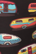 Load image into Gallery viewer, Multicolored Campers Printed, High Waisted Leggings In A Fit Style, With An Elastic Waistband