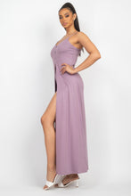 Load image into Gallery viewer, Scoop Buttoned Full Cami Top &amp; Mini Shorts Set