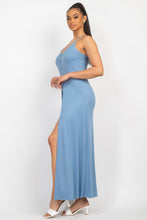 Load image into Gallery viewer, Scoop Buttoned Full Cami Top &amp; Mini Shorts Set