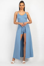 Load image into Gallery viewer, Scoop Buttoned Full Cami Top &amp; Mini Shorts Set