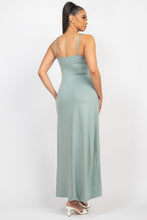 Load image into Gallery viewer, Scoop Buttoned Full Cami Top &amp; Mini Shorts Set