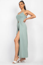 Load image into Gallery viewer, Scoop Buttoned Full Cami Top &amp; Mini Shorts Set