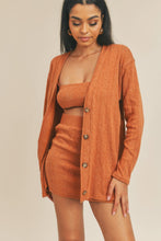 Load image into Gallery viewer, Cardigan Solid Color 3 Piece Set