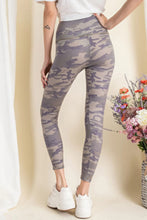 Load image into Gallery viewer, Camouflage Printed Rayon Spandex Leggings