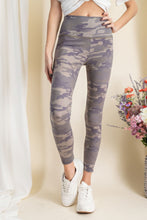 Load image into Gallery viewer, Camouflage Printed Rayon Spandex Leggings