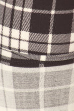 Load image into Gallery viewer, Plaid High Waisted Leggings In A Fitted Style, With An Elastic Waistband