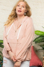 Load image into Gallery viewer, Hood Front Metal Zipper With Front Pocket Windbreaker