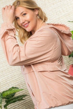 Load image into Gallery viewer, Hood Front Metal Zipper With Front Pocket Windbreaker