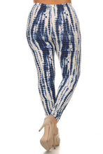 Load image into Gallery viewer, Plus Size Tie Dye Print, Full Length Leggings In A Slim Fitting Style With A Banded High Waist