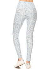 Load image into Gallery viewer, 5-inch Long Yoga Style Banded Lined Multi Printed Knit Legging With High Waist