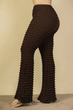 Load image into Gallery viewer, Plus Size Bubble Fabric Flare Pants