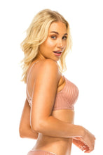 Load image into Gallery viewer, Stripe Lace Bra