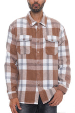 Load image into Gallery viewer, Men&#39;s Checkered Soft Flannel Shacket
