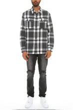 Load image into Gallery viewer, Men&#39;s Checkered Soft Flannel Shacket