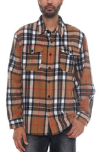 Load image into Gallery viewer, Men&#39;s Checkered Soft Flannel Shacket