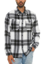 Load image into Gallery viewer, Men&#39;s Checkered Soft Flannel Shacket