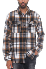 Load image into Gallery viewer, Men&#39;s Checkered Soft Flannel Shacket