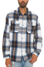 Load image into Gallery viewer, Men&#39;s Checkered Soft Flannel Shacket