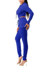 Load image into Gallery viewer, Rib Cargo Hoodie Set