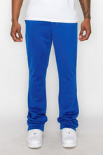 Load image into Gallery viewer, Solid Flare Stacked Track Pants