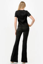 Load image into Gallery viewer, Pretty Pleated Flare Pants Set